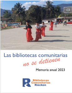 Riecken Foundation 2023 Annual Report Cover Spanish